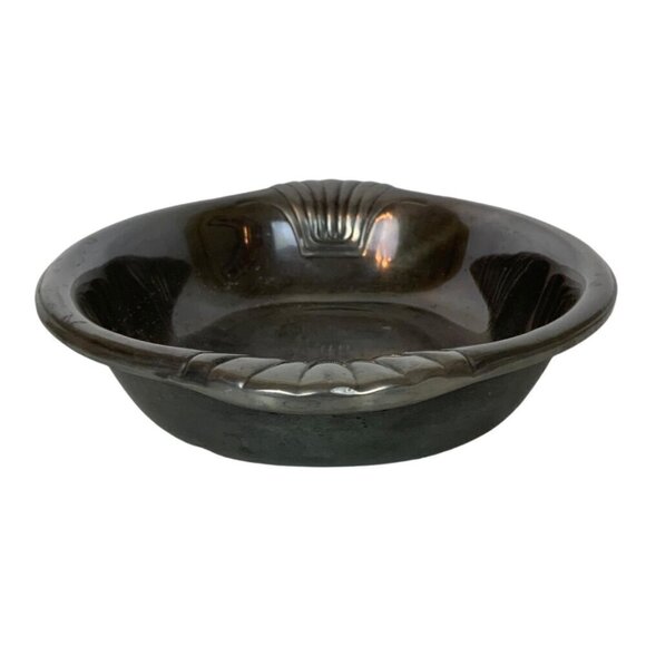Wilton Armetale RWP Oval Serving Bowl Scallop Handles Holloware - Picture 3 of 9